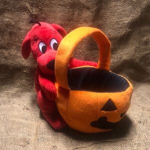 2004 Clifford The Big Red Dog - Trick or Treat Pumpkin